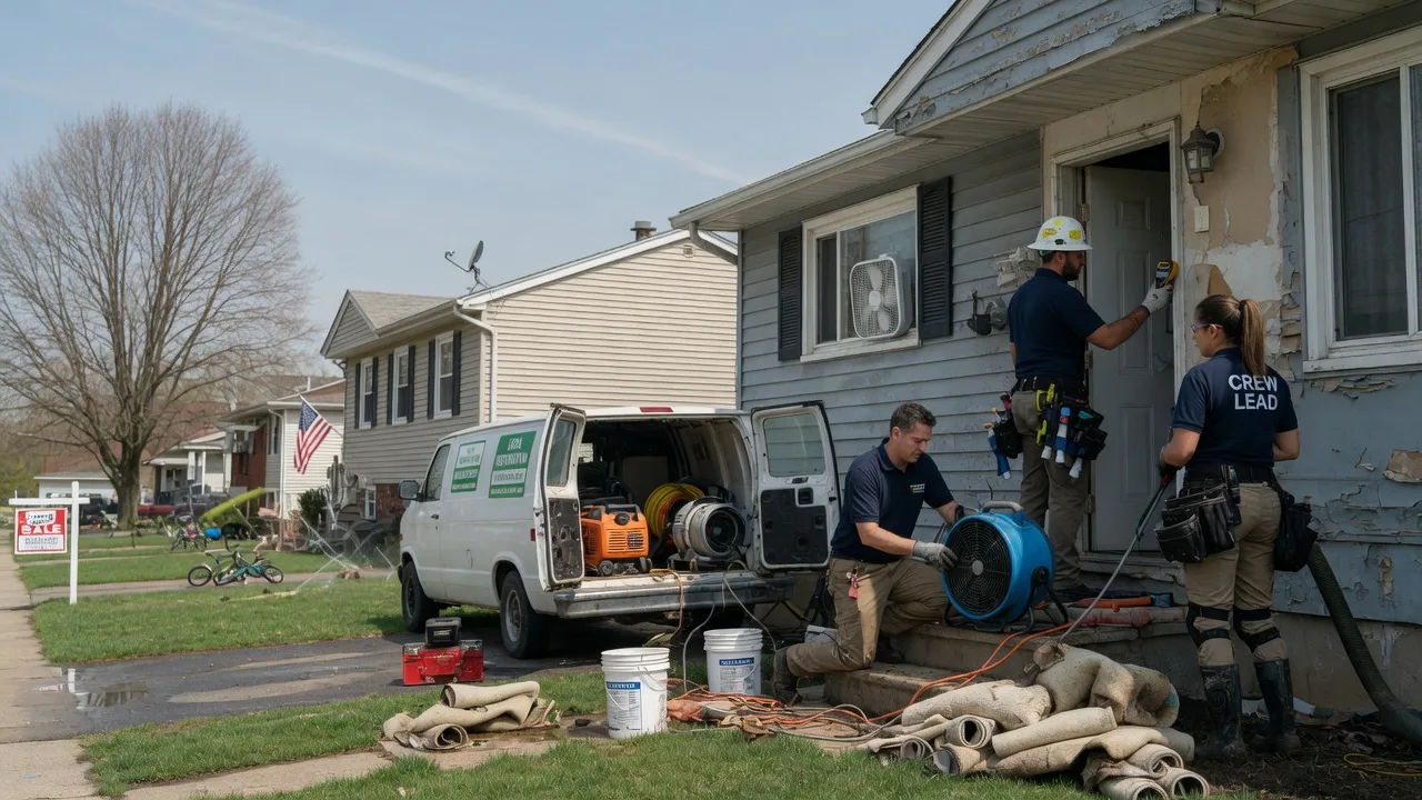 Flood Cleanup in Hillpoint, WI near me