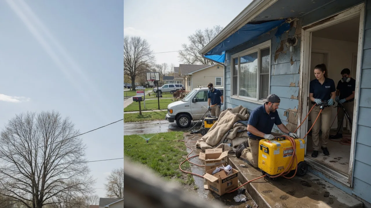 Basement Flood Cleanup in Hillpoint, WI near me